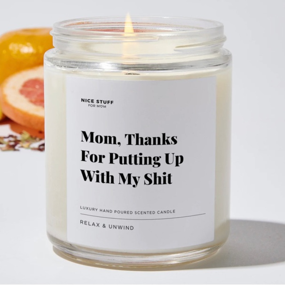 Funny Mother/Son Scented Candle 7 Ounce